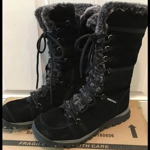 Sketchers Faux Leather Boots